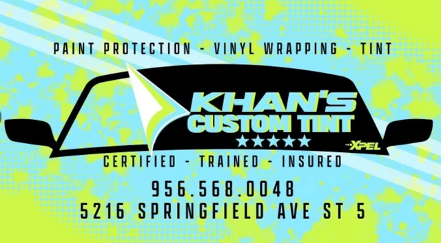 Khan's Custom Tints logo