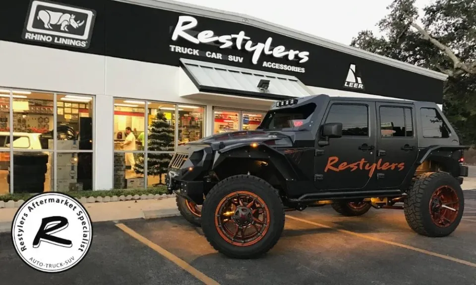 Website imagery from Restylers Aftermarket Specialist