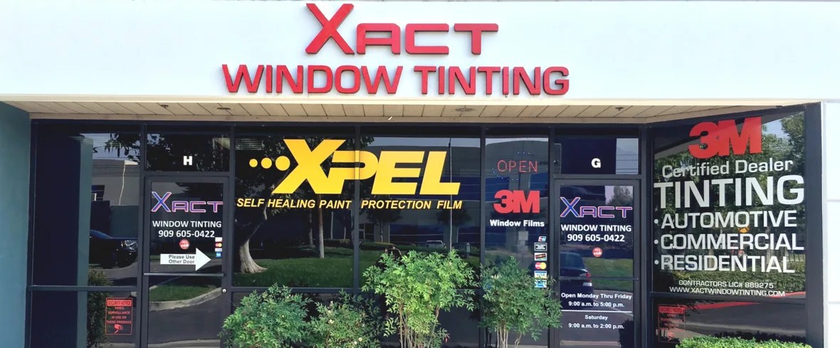 Image published on Xact Window Tinting’s website