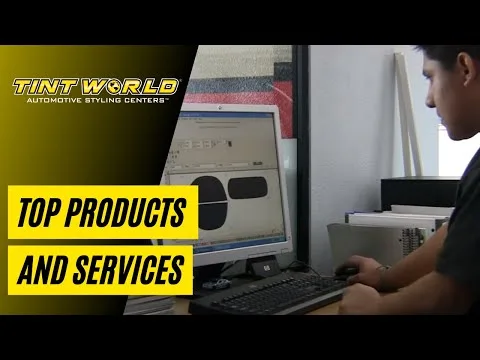 Tint World company website imagery